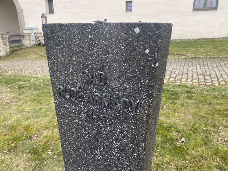 Poslední den války v obci